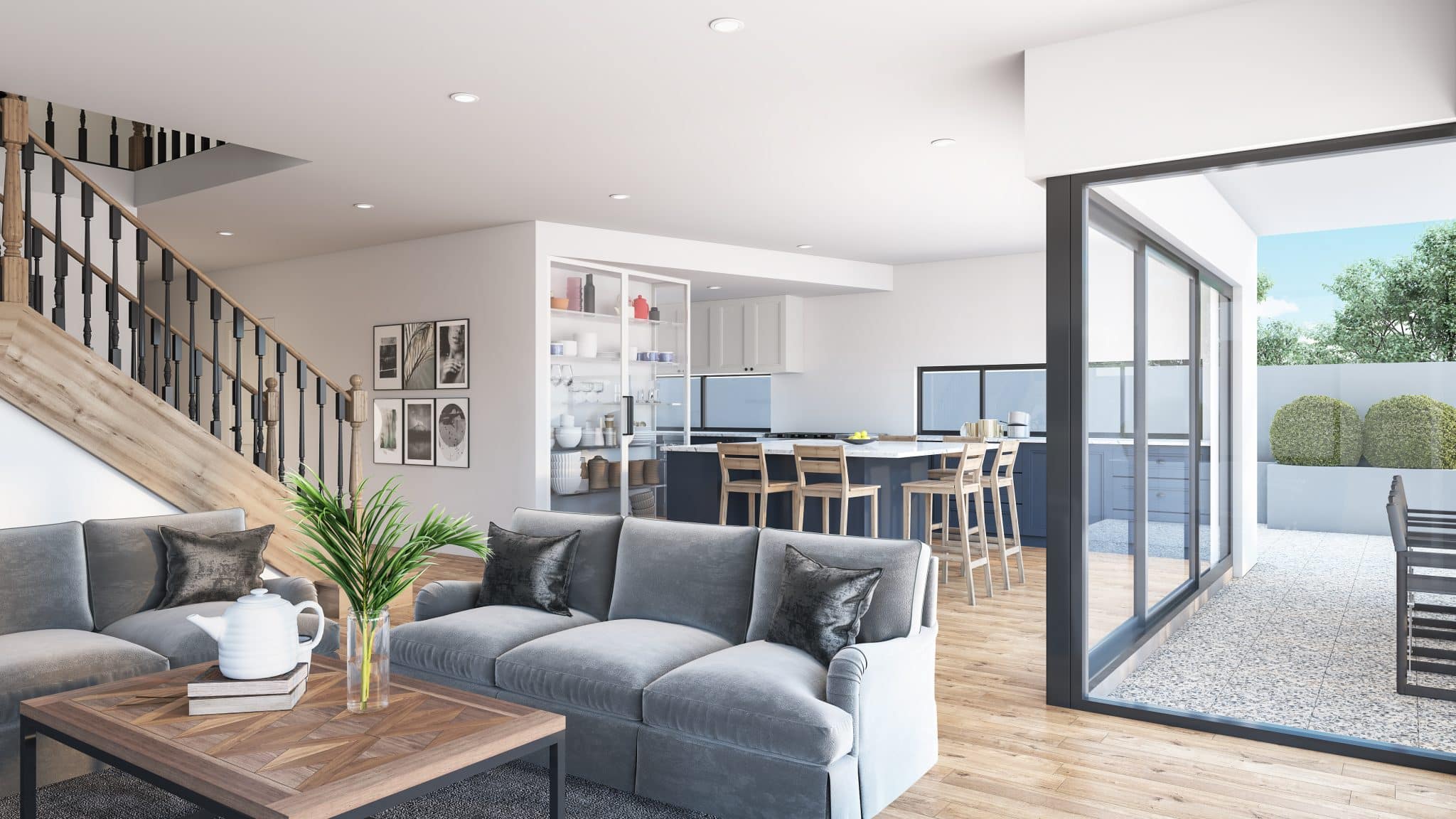 Hampton Renders Home