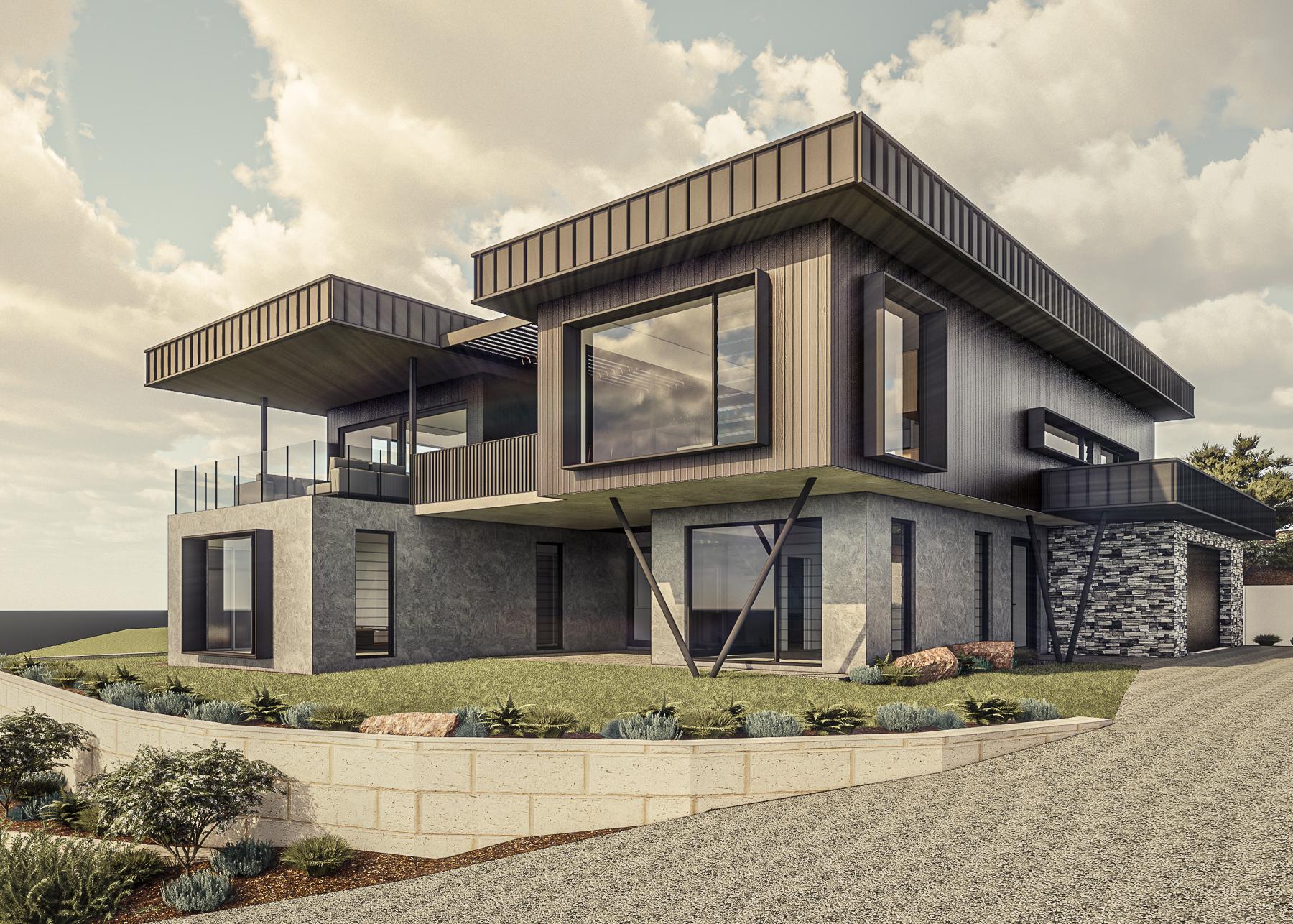 Singleton modern home