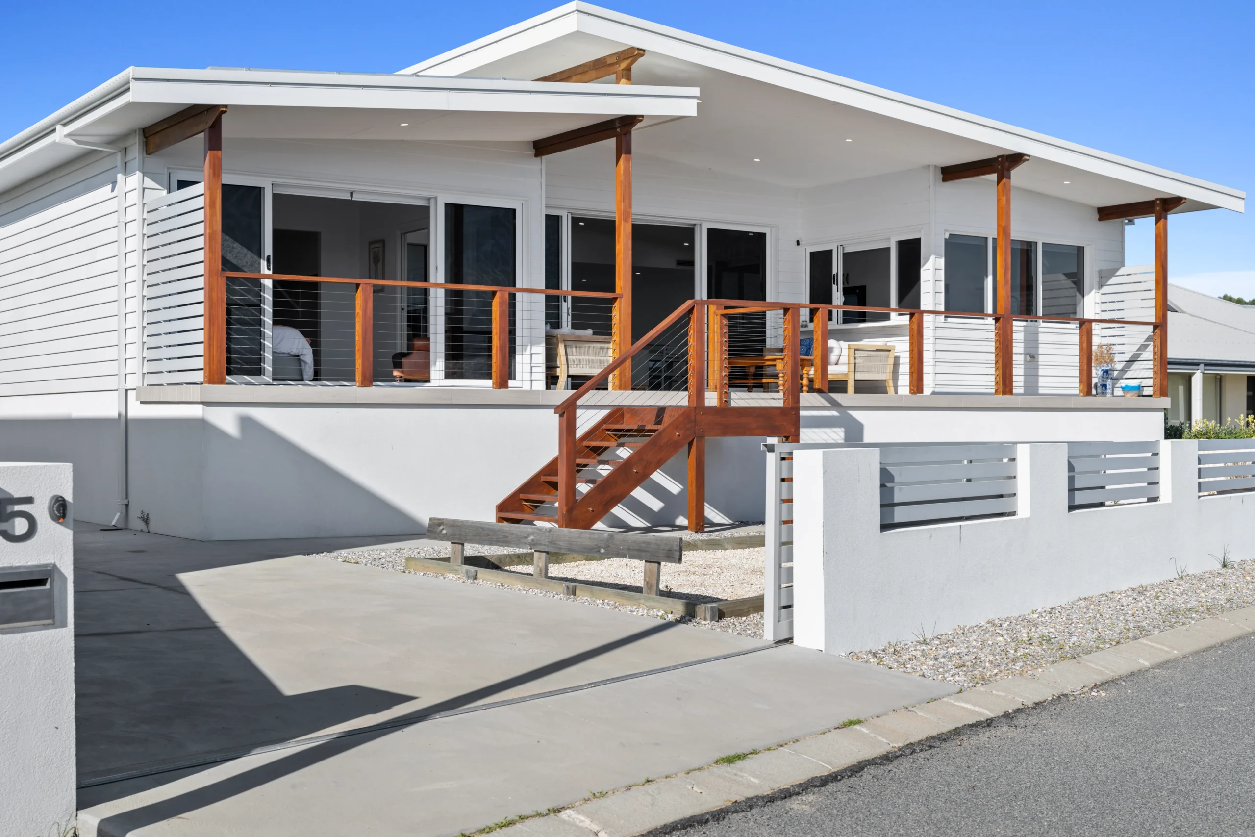 Florida residence exterior coastal modern style